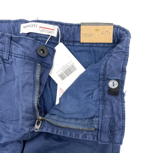 MINOTI KIDS LINED WINTERS COTTON PANTS - BLUE - Image 2