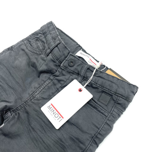 MINOTI KIDS LINED WINTERS COTTON PANTS - GREY - Image 2