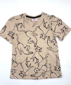So Cute Kid's Cat Logo T-Shirt