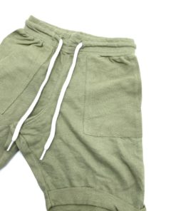Alternative view of Chenone Boys Terry Short Olive