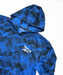 Alternative view of Reebok POLY TEECH KID’S HOODIE UNISEX - Blue