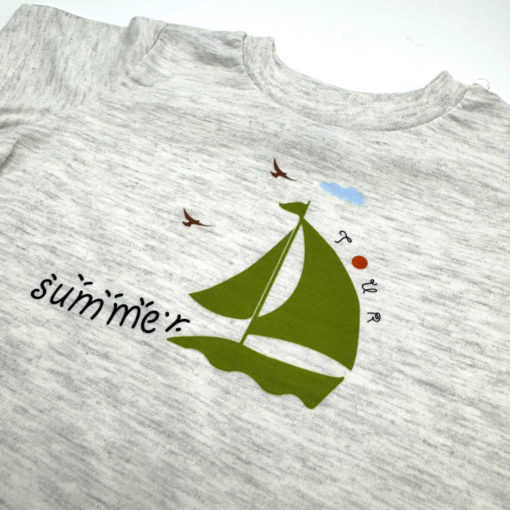 Lefties Kid's Yacht Boat Printed Summer T-Shirt - Image 2