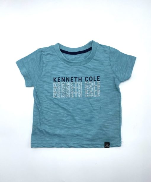 Kenneth Cole Kid's Repeated Logo T-Shirt - Image 2