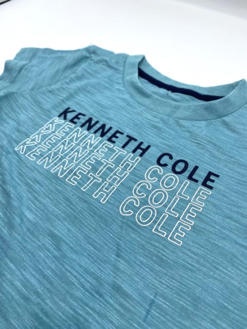 Kenneth Cole Kid's Repeated Logo T-Shirt - Image 4