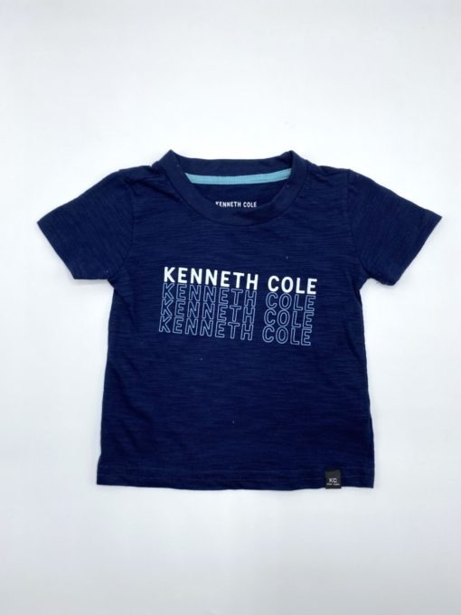 Kenneth Cole Kid's Repeated Logo T-Shirt - Image 3