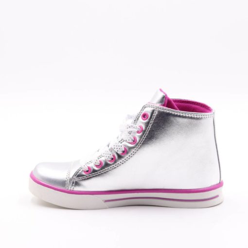 HELLO KITTY GIRLS SILVER SNEAKERS - Image 4