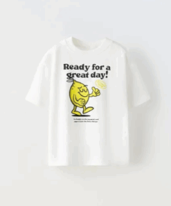 ZARA READY FOR A GREAT DAY T-Shirt