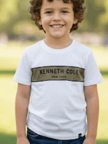 Kenneth Cole Kid's New York Logo T-Shirts