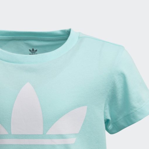 adidas Originals Trefoil Tee - Sea Green - Image 2