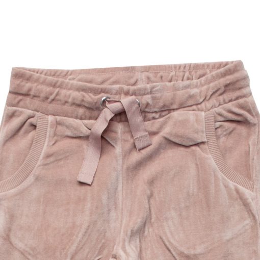ZARA VELVET KIDS TRACK SUIT - PINK - Image 4