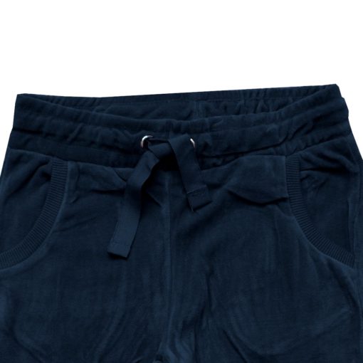 ZARA VELVET KIDS TRACK SUIT - NAVY - Image 3