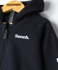 Alternative view of BENCH KID'S ZIPPER HOOD SET TRACKSUIT	- Black