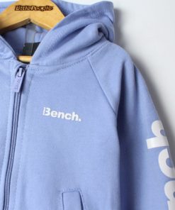 Alternative view of BENCH KID'S ZIPPER HOOD SET TRACKSUIT	- Sky Blue
