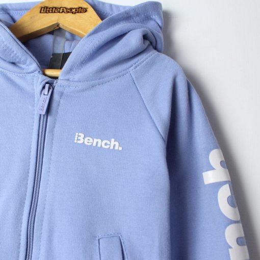 BENCH KID'S ZIPPER HOOD SET TRACKSUIT	- Sky Blue - Image 2