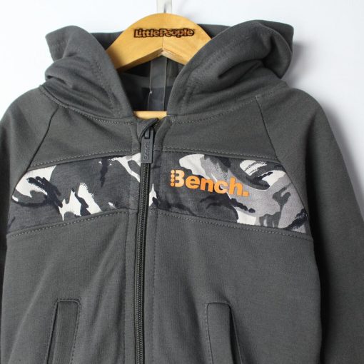 BENCH KID'S ZIPPER HOOD SET TRACKSUIT	- Camouflage - Image 2