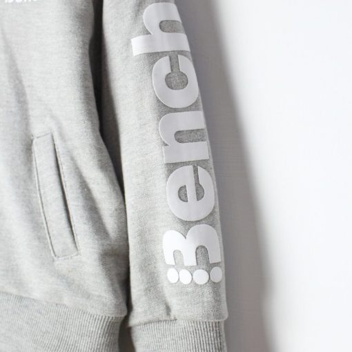 BENCH KID'S ZIPPER HOOD SET TRACKSUIT	- Grey - Image 3