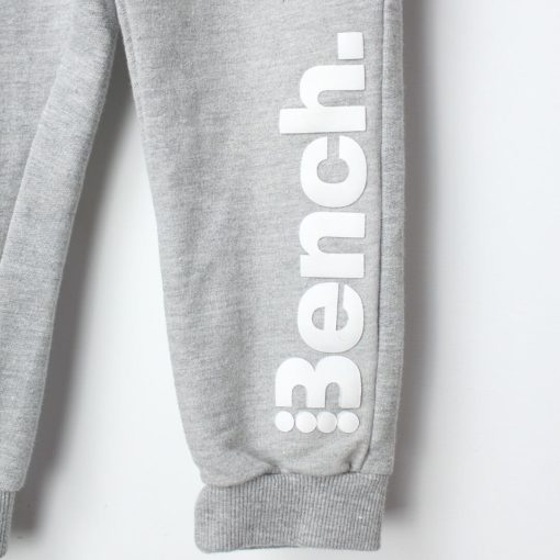 BENCH KID'S ZIPPER HOOD SET TRACKSUIT	- Grey - Image 4