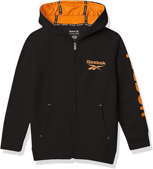REEBOK BOY’S ACTIVE HOOHIE - BLACK