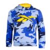 REEBOK CAMOGLAGE PRINTED KID’S HOODIE – NAVY BLUE