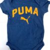 Puma kids Orange Puma Printing Logo Romper Navy