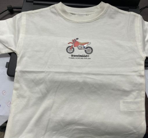 ZARA TRAVEL MOOD BIKER LOGO T-Shirt - Image 6