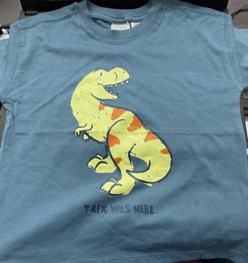 ZARA TREX WAS HERE DINO T-Shirt - Image 4