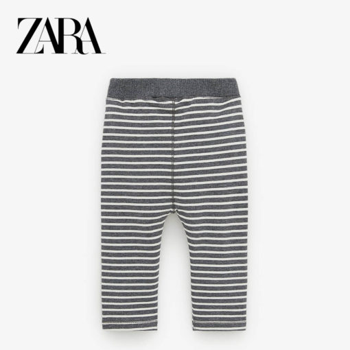 ZARA GREY & WHITE STRIPED TROUSER 2019 - Image 2