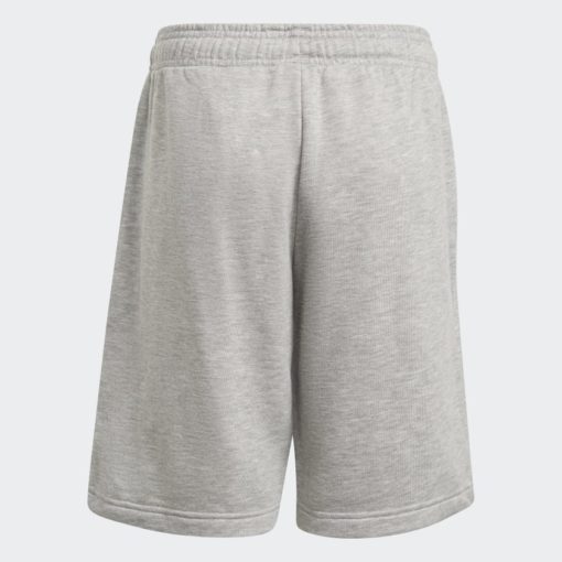 ADIDAS ESSENTIALS BOYS SHORTS - Heather Grey - Image 2