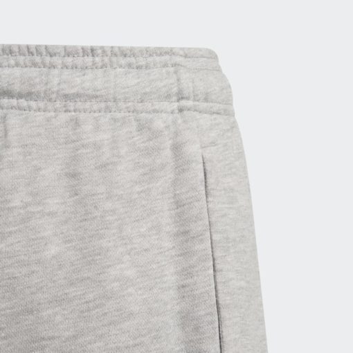 ADIDAS ESSENTIALS BOYS SHORTS - Heather Grey - Image 4
