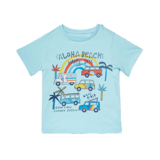 ALOHA BEACH HAPPY DAYS KIDS TEES