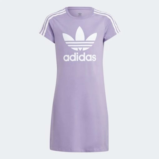 ADIDAS GIRLS ADICOLOR DRESS - Magic Lilac