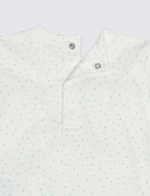 Marks & Spencer PURE COTTON MY AUNTY LOVES ME TOP - Image 3