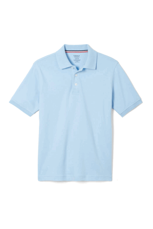 French Toast Short Sleeve Interlock Knit Polo