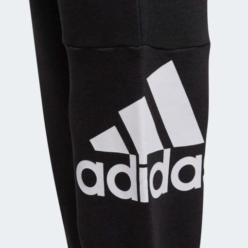 ADIDAS KIDS ESSENTIALS FRENCH TERRY PANTS - BLACK - Image 2