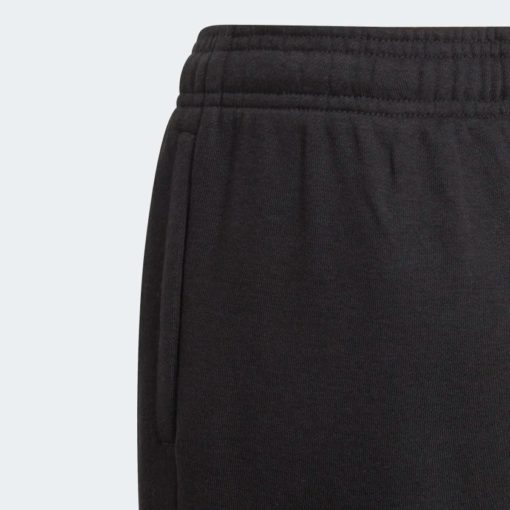 ADIDAS KIDS ESSENTIALS FRENCH TERRY PANTS - BLACK - Image 3