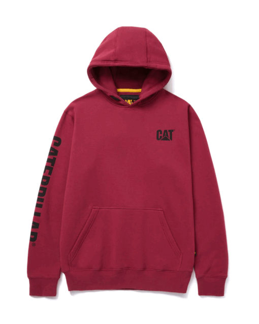 Caterpillar Boy's Trademark Banner Hooded Sweatshirt - Image 3