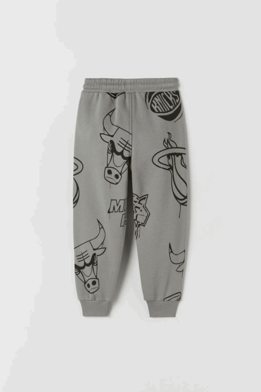 ZARA SOFT FABRIC PANTS WITH NBA TM PRINT - Image 2