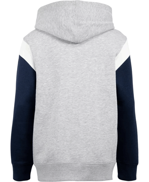TOMMY HILFIGER Big Boys Zip Front Hoodie In Gray Heather - Image 2