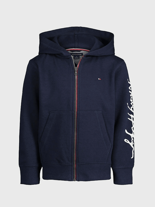 TOMMY HILFIGER BIG KIDS' SIGNATURE HOODIE - Image 2
