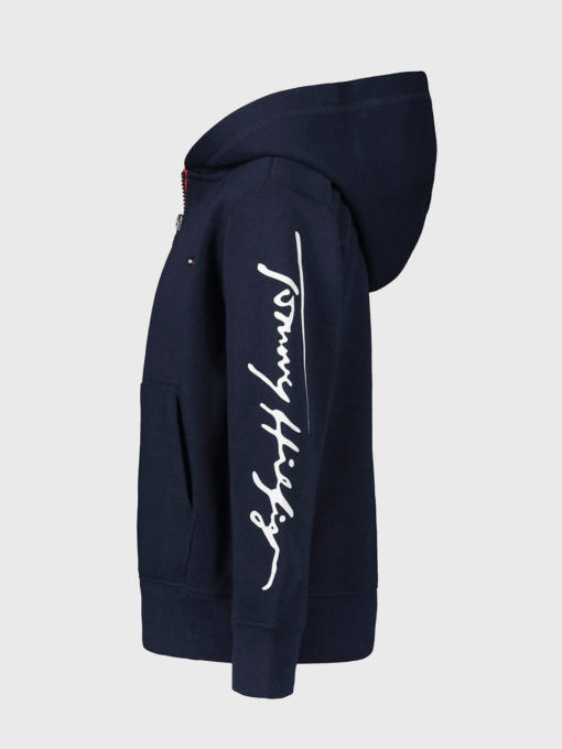 TOMMY HILFIGER BIG KIDS' SIGNATURE HOODIE - Image 4