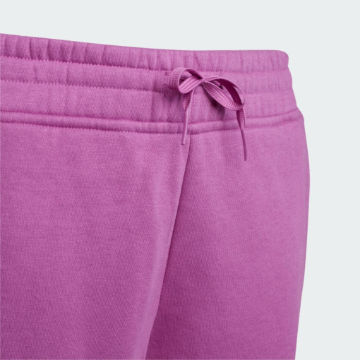 ADIDAS GIRLS ESSENTIALS BRAND LOVE PRINT WARM JOGGERS - Image 3