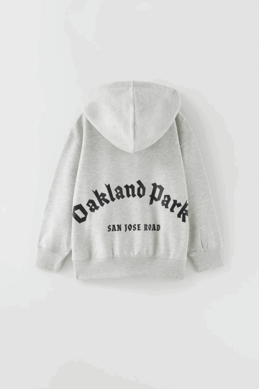 ZARA OAKLAND PARK ZIPPER HOODIE - Image 2