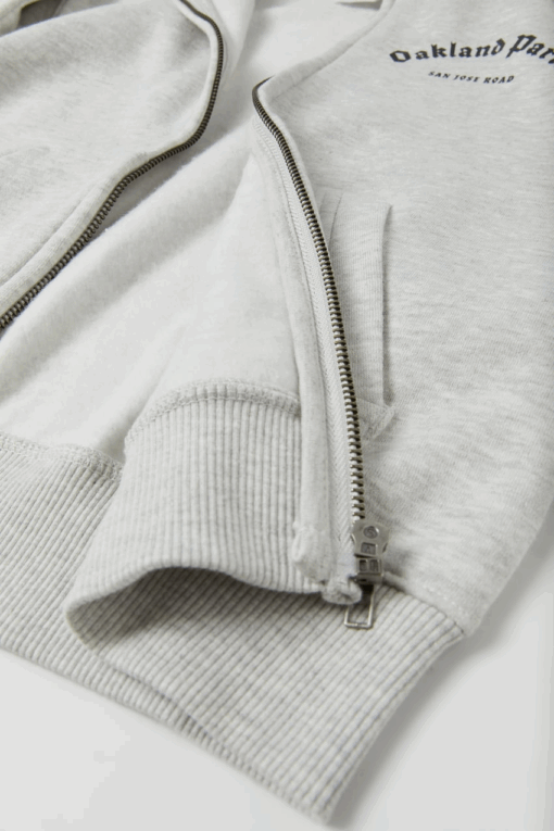 ZARA OAKLAND PARK ZIPPER HOODIE - Image 3