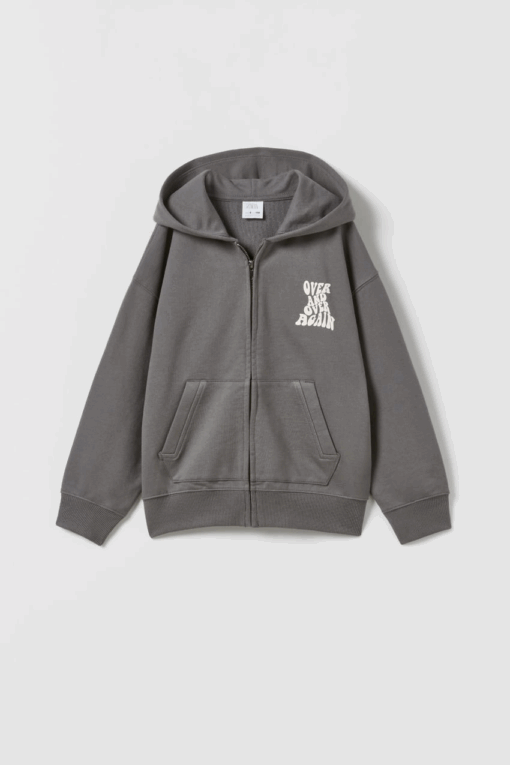 ZARA OVER & OVER AGAIN HOODIE