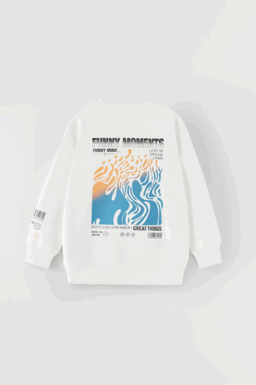 ZARA BREAK THE ROUTINE SWEATSHIRT - Image 2