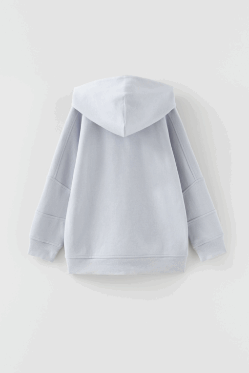 ZARA SPORTY COLLECTION HOODIE - LIGHT SKY (  PLAIN ) - Image 2