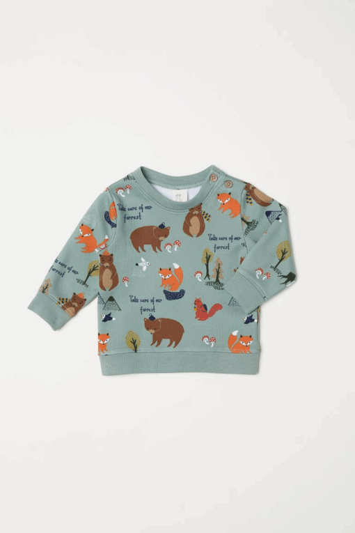 H&M TAKE CARE OF OUR FOREST	SWEATSHIRT