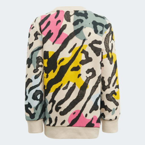 Adidas Kids Unisex ANIMAL PRINT CREW SET - Image 5