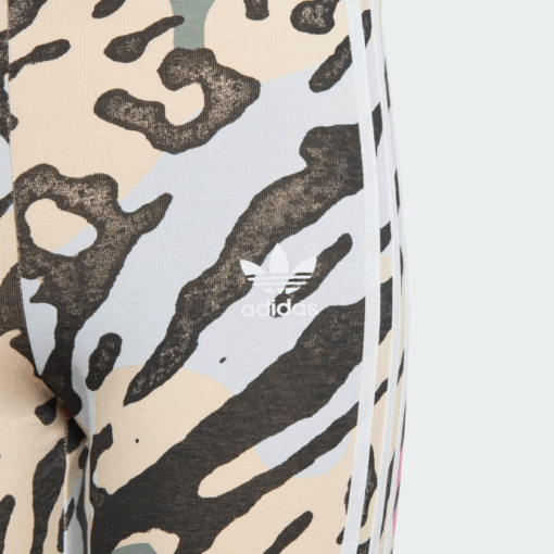 ADIDAS KIDS UNISEX ANIMAL PRINT LEGGINGS - Image 3