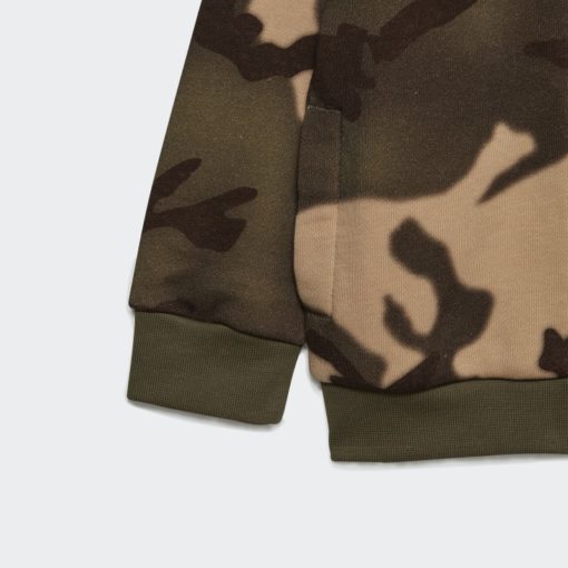 ADIDAS KIDS FULL-ZIP CAMO HOODIE SET - Image 4